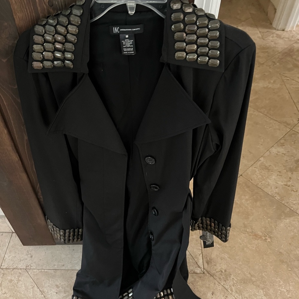 INC one of trench coat